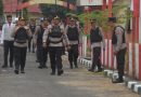 Polres Bartim Gelar Latihan Simulasi Sispam Mako