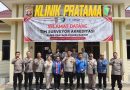 Tim Surveyor Lafkespri Kunjungi Klinik Pratama Polres Barito Timur