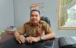 Kepala DInas Disdagkop dan UKM)Kabupaten Bartim, Berson.