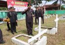 Peringatan HUT Polda Kalteng ke-29, Polres Bartim Ziarah ke TMP Bumi Satria Ampah
