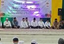 Pj Bupati Hermon dan Ketua DPRD Mura Doni Hadiri Safari Ramadhan di Masjid Agung Al-Istiqlal