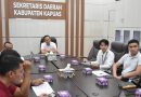 Sekda Kapuas Septedy Pimpin Rapat Persiapan Tim Penyususnan Laporan Penanggungjawaban Pj Bupati Kapuas