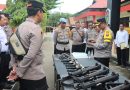 Puluhan Senpi Anggota Polres Bartim Diperiksa, Kenapa ya ?