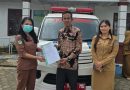 Wujud Kepedulian, Dewan Akhirudin Serahkan Mobil Ambulans ke Puskesmas
