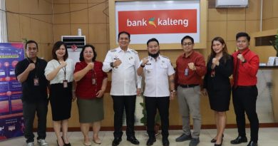 Bupati dan Wabup Bartim Tinjau Pelayanan Bank Kalteng Cabang Tamiang Layang