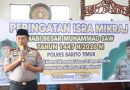 Kapolres Bartim Ajak Personel Perkuat Iman dan Integritas pada Peringatan Isra Mikraj 1447 H
