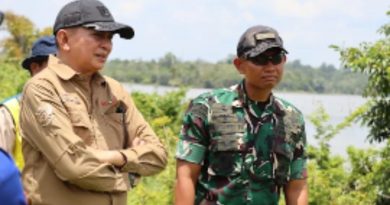 Tinjau Potensi Pertanian dan Perikanan, Bupati Bartim Soroti Irigasi dan Bibit Ikan