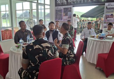 Kunjungan IRDAM XXII/Tambun Bungai ke Yonif 924/Uria Mapas Diapresiasi Ketua DPRD Bartim