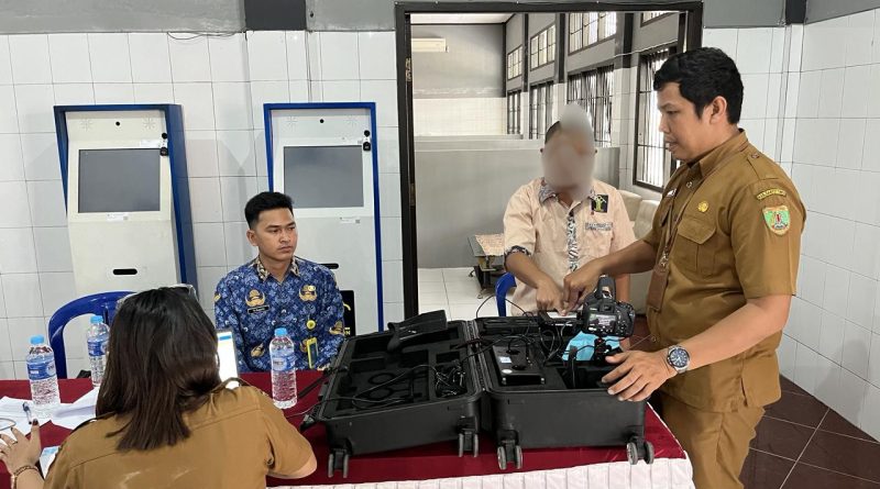 270 Warga Binaan Rutan T. Layang Diverifikasi NIK Oleh Disdukcapil Bartim, 7 Jalani Perekaman Biometrik