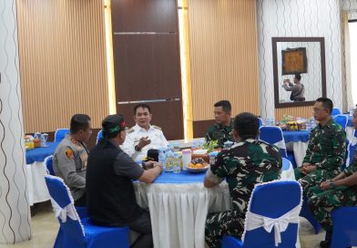 Kunjungan Kasrem 102 ke Bartim, Ngopi Bareng Bupati Bahas Sejumlah Isu Strategis