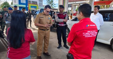 Cek SPBU Longkang, Pemkab Bartim Pastikan Distribusi BBM di SPBU Longkang Tetap Terkendali