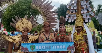 Simfoni Budaya Bartim Segah Meriahkan Karnaval Budaya Isen Mulang 2026
