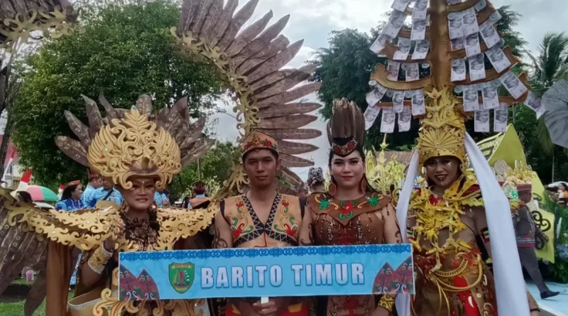 Simfoni Budaya Bartim Segah Meriahkan Karnaval Budaya Isen Mulang 2026