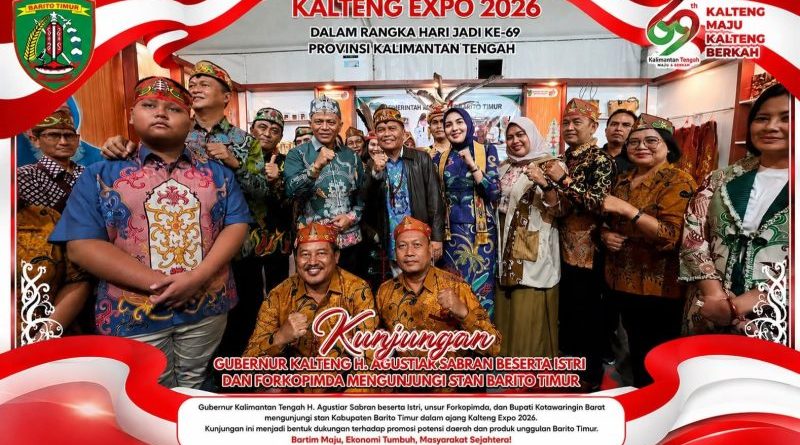 Stan Bartim Ramai Dikunjungi pada Kalteng Expo 2026