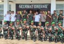 Wabup Bartim Tekankan Sinergi dan Ketahanan Pangan Pada Kunker Irdam XXII Bungai ke Yonif 924 Uria Mapas