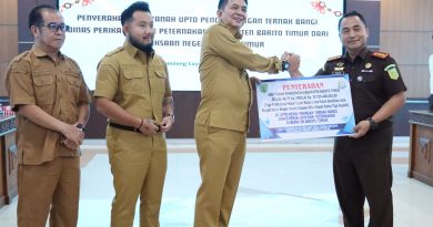 Aset Strategis Bangi Wao Diterima Kembali Oleh Pemkab Bartim, Bupati Beri Apresiasi Atas Peran Kejaksaan dalam Penyelamatan Aset Daerah