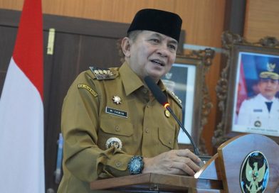 Bupati Yamin Tekankan Integritas dan Nilai Spiritual ASN Saat Lepas Kafilah MTQ VIII KORPRI Kalteng