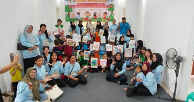 Hari Anak Nasional, Kecamatan Pematang Karau Gelar Lomba Mewarnai dan Menggambar