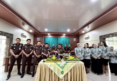 Pelaksanaan Hari Bhakti Adhyaksa ke-66, Kejari Barito Timur Gelar Syukuran