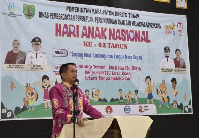HAN ke-42, Bupati Bartim Tegaskan Perlindungan Anak Menuju Generasi Emas 2045