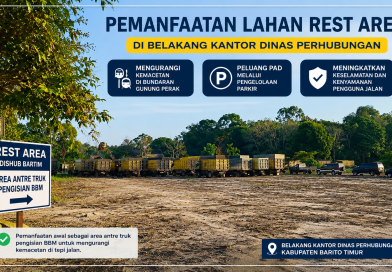 Dishub Bartim Siapkan Rest Area untuk Kurangi Kemacetan dan Tingkatkan PAD