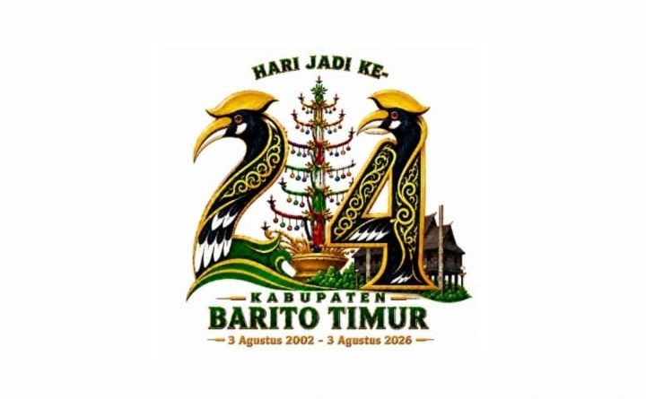 Hari Jadi Barito Timur ke-24 Bupati M. Yamin Tetapkan Tema dan Logo, Usung Semangat Sinergi Budaya dan Pembangunan Berkelanjutan