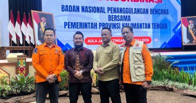 Wabup Bartim Ikuti Rakor BNPB Bahas Penanganan Karhutla dan Kekeringan di Kalteng