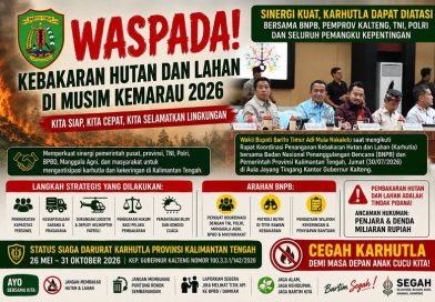 Waspada Karhutla di Musim Kemarau 2026, Masyarakat Diminta Tingkatkan Kesiapsiagaan