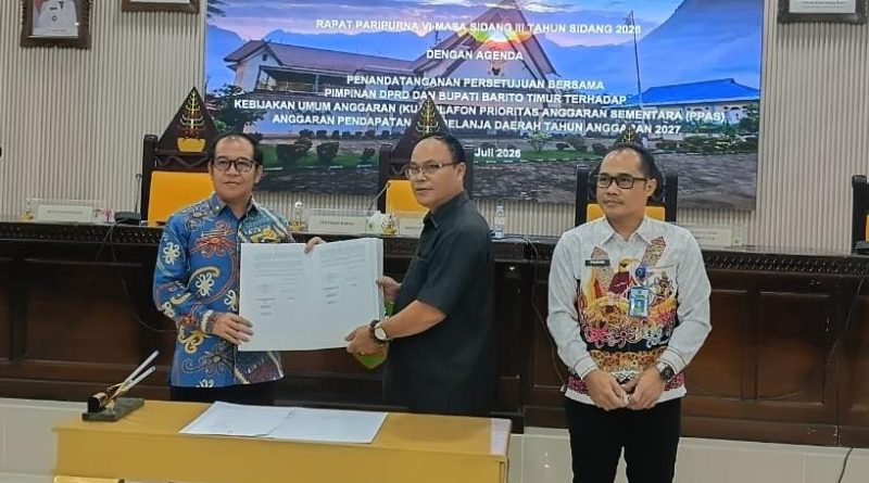 DPRD Bartim Gelar Rapat Paripurna VI Masa Sidang III Tahun 2026