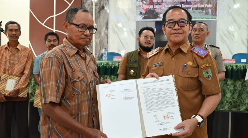 Misnohartaku: Bantuan Alsintan Perkuat Swasembada Jagung Nasional