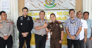 Kapolres Bartim Silaturahmi ke Kejari, Perkuat Sinergi Penegakan Hukum
