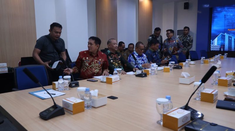 Bupati M. Yamin Sampaikan Kesiapan Pembentukan BNNK Bartim kepada Kepala BNN RI