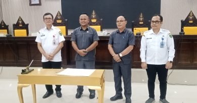 Perda GDPK 2025–2045 Disahkan Oleh DPRD Barito Timur, Regulasi Akan Degera Diajukan Kepada Gubernur Untuk Memperoleh Nomor Register