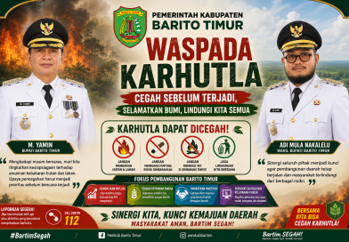 Bupati M. Yamin Ajak Semua Pihak Cegah Ancaman Karhutla Sejak Dini