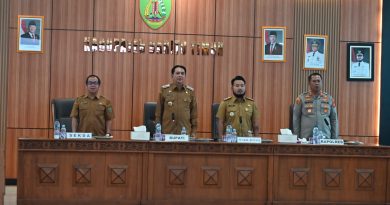 Antisipasi Karhutla, Pemkab Barito Timur Gelar Rakor dan Bentuk Tim Khusus