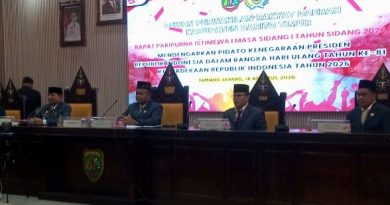 DPRD Bartim Simak Pidato Prabowo, Kemandirian Ekonomi dan Lapangan Kerja Jadi Perhatian