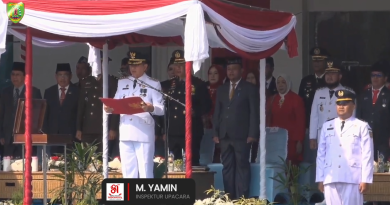 Pemkab Bartim Peringati HUT ke-81 RI, Upacara Kemerdekaan Diwarnai Penghargaan dan Bantuan Starlink