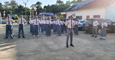 Kesbangpol Barito Timur Gelar Upacara Tantingan untuk Persiapkan Mental Calon Paskibraka 2026