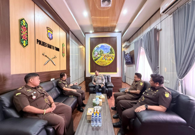 Kajari Bartim Sambangi Kapolres, Perkuat Sinergi Penegakan Hukum