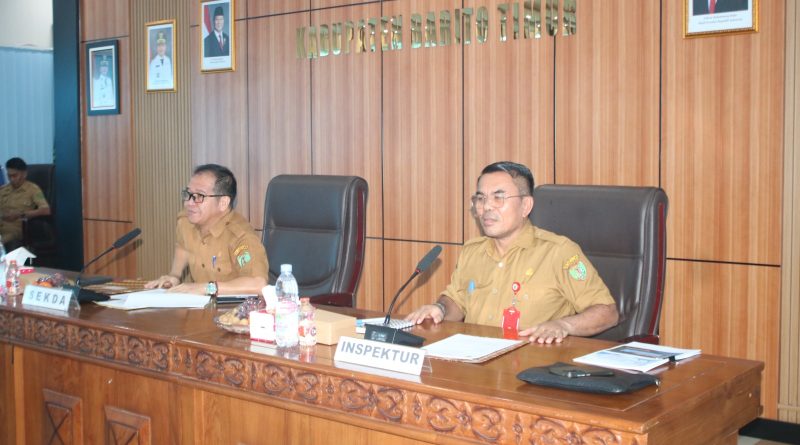 147 Dokumen Ditargetkan, Baru 12 Terunggah: Sekda Bartim Minta OPD Bergerak Cepat